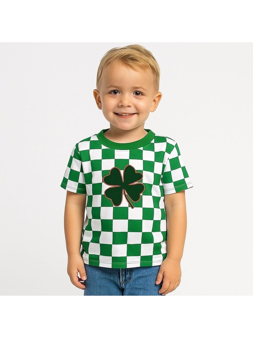 Better Cotton St Patrick's Day Graphic Tee 2T Green